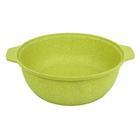 Кастрюля-жаровня Kukmara Trendy Style Lime 4 л с антипригарным покрытием + стеклянная крышка