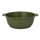 Кастрюля-жаровня Kukmara Trendy Style Malachite 4 л с антипригарным покрытием + стеклянная крышка