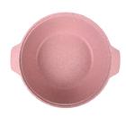 Кастрюля-жаровня Kukmara Trendy Style Rose 4 л с антипригарным покрытием + стеклянная крышка