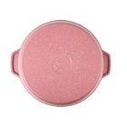 Кастрюля-жаровня Kukmara Trendy Style Rose 4 л с антипригарным покрытием + стеклянная крышка