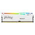 Оперативная память Kingston Fury Beast CL36 White RGB 32GB DIMM DDR5 5600 Mhz