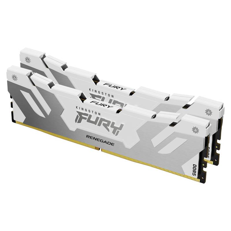 Оперативная память Kingston Fury Renegade CL38 Silver White 2x16GB DIMM DDR5 7200 Mhz