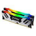 Оперативная память Kingston Fury Renegade CL38 Silver Black RGB 2x16GB DIMM DDR5 8000 Mhz