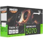 Видеокарта Inno3D GeForce RTX5070 Twin X2 12GB GDDR7 192bit