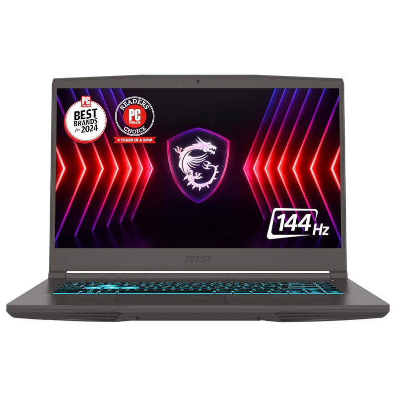 Ноутбук MSI Thin 15 Intel Core i5-13420H 16GB DDR5 512GB SSD NVMe NVIDIA RTX2050 FHD IPS Black