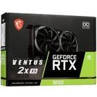 Видеокарта MSI GeForce RTX3050 Ventus 2X XS OC 8GB GDDR6 128bit