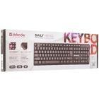 Клавиатура Defender Daily HB-162 Black