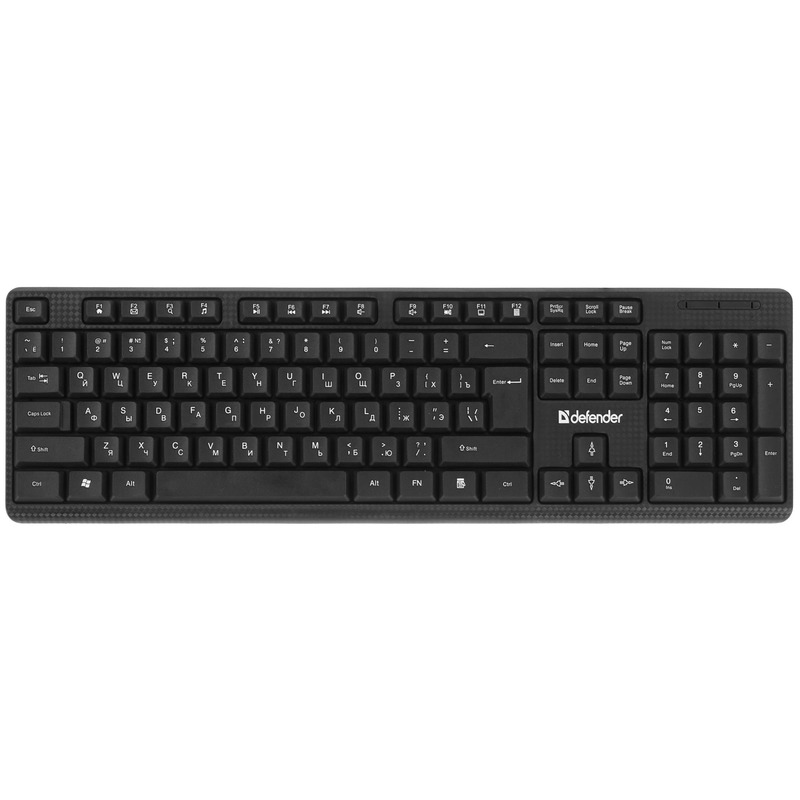 Клавиатура Defender Daily HB-162 Black