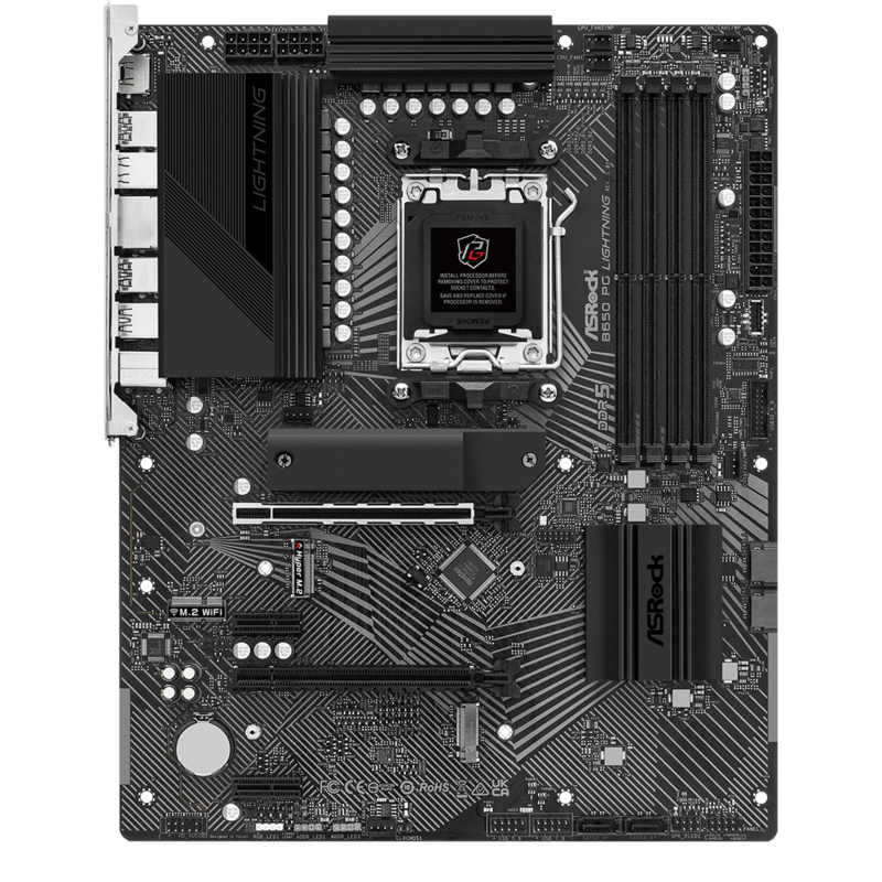 Материнская плата ASRock B650 PG Lightning