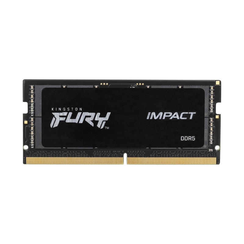 Оперативная память Kingston Fury Impact CL38 Black 16GB SODIMM DDR5 6000 Mhz