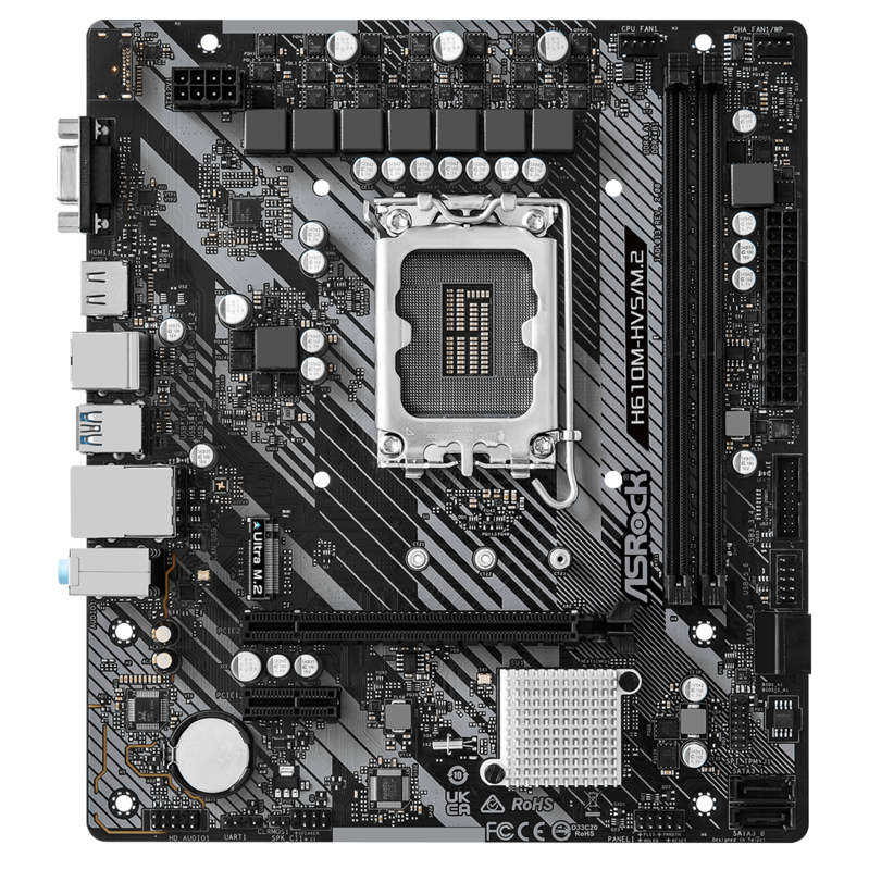 Материнская плата ASRock H610M-HVS/M.2 R2.0