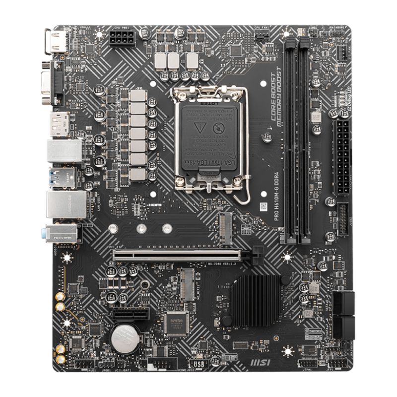 Материнская плата MSI PRO H610M-G