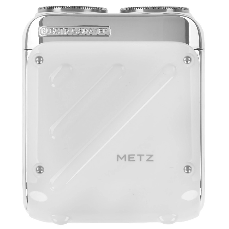 Электробритва Metz Traveller White Silver