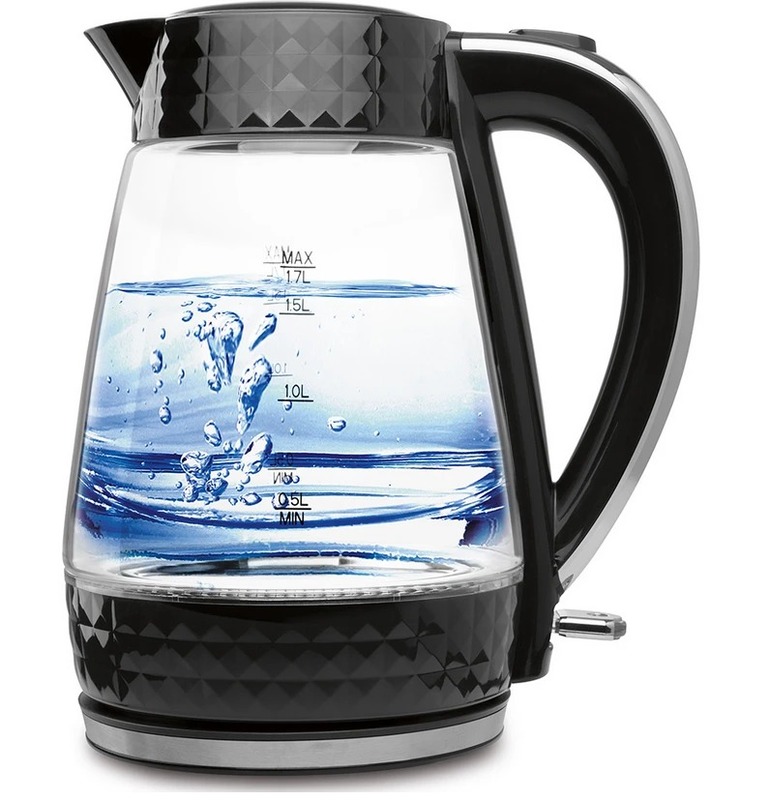 Электрочайник Polaris PWK 1704CGL Diamond Black