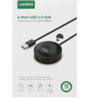 USB-разветвитель Ugreen CR106 Black