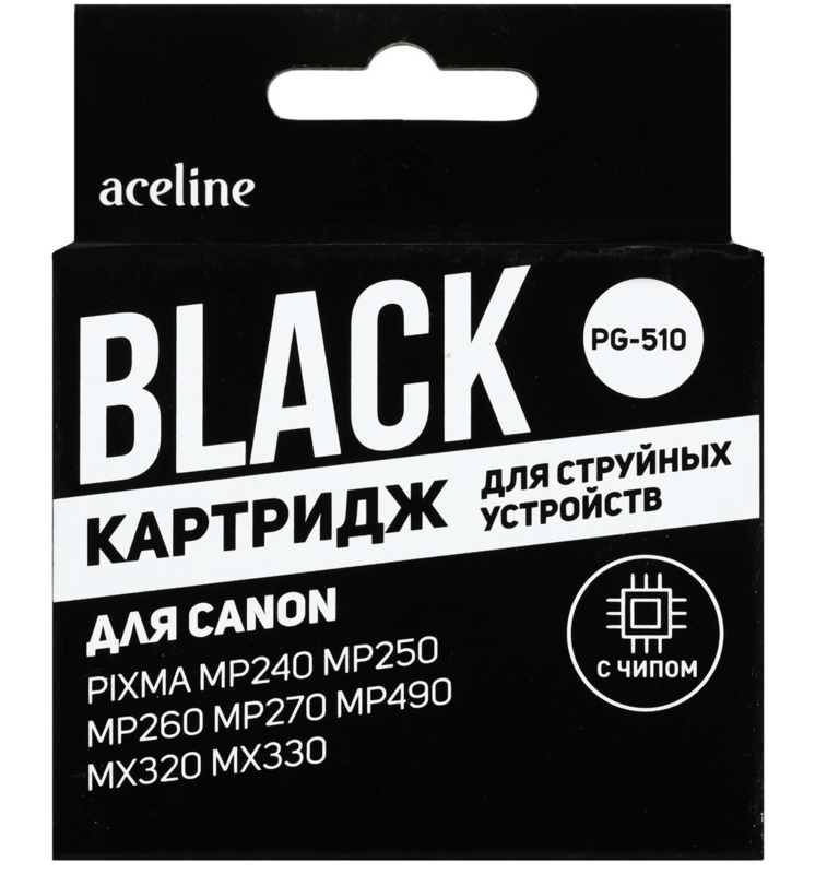 Картридж Aceline NC-PG510BK черный