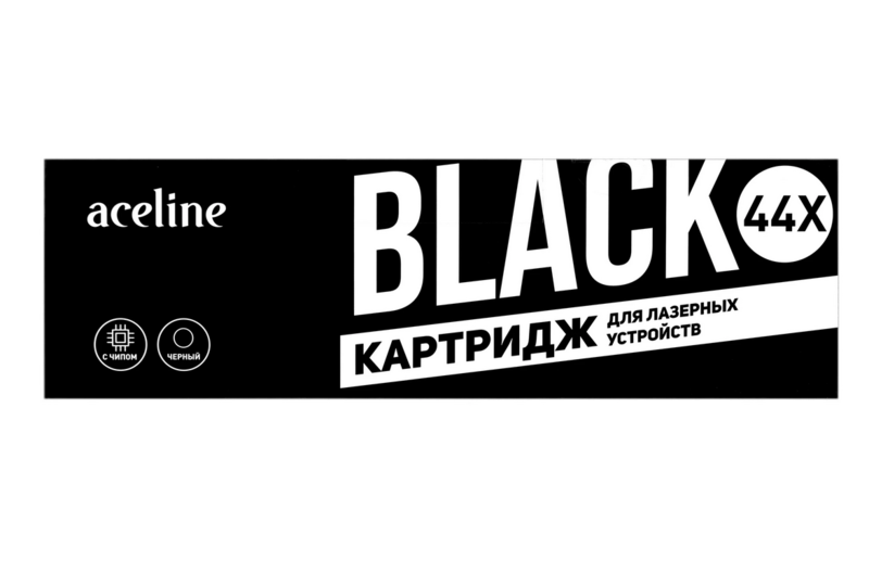 Картридж лазерный Aceline NS-CF244X черный с чипом