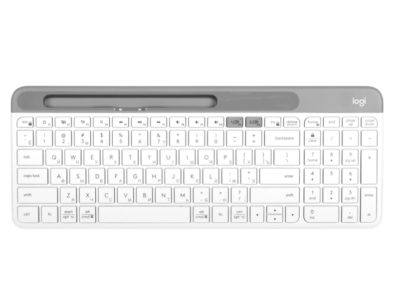 Клавиатура беспроводная Logitech K580 белая