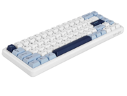 Клавиатура Ajazz AK680MAX белый голубым