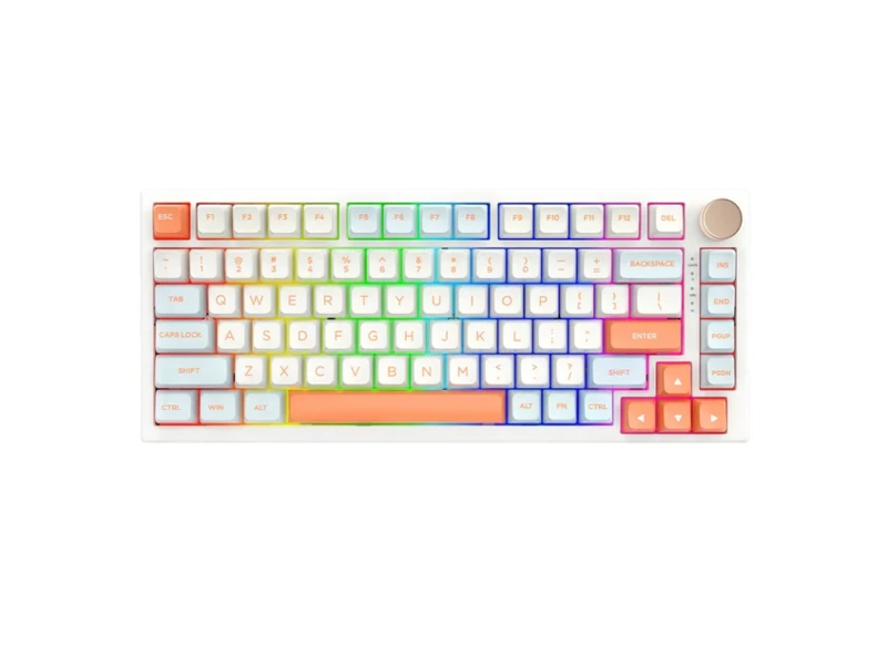 Клавиатура проводная VGN N75 Caribbean white/orange