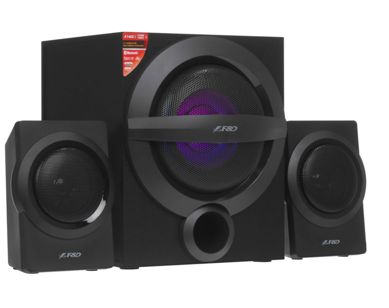 Колонки F&D A140X черный