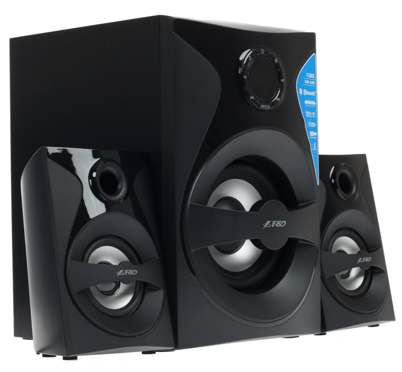 Колонки F&D F380X черный
