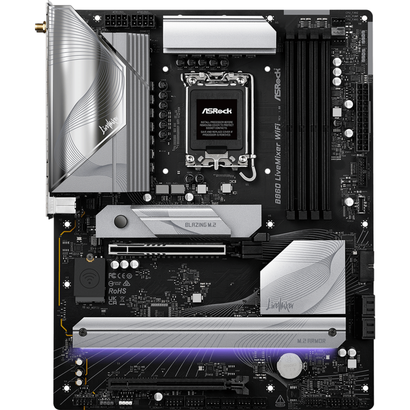 Материнская плата ASRock B860 LiveMixer WiFi