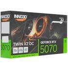 Видеокарта Inno3d GeForce RTX5070 Twin X2 OC 12GB GDDR7 192bit