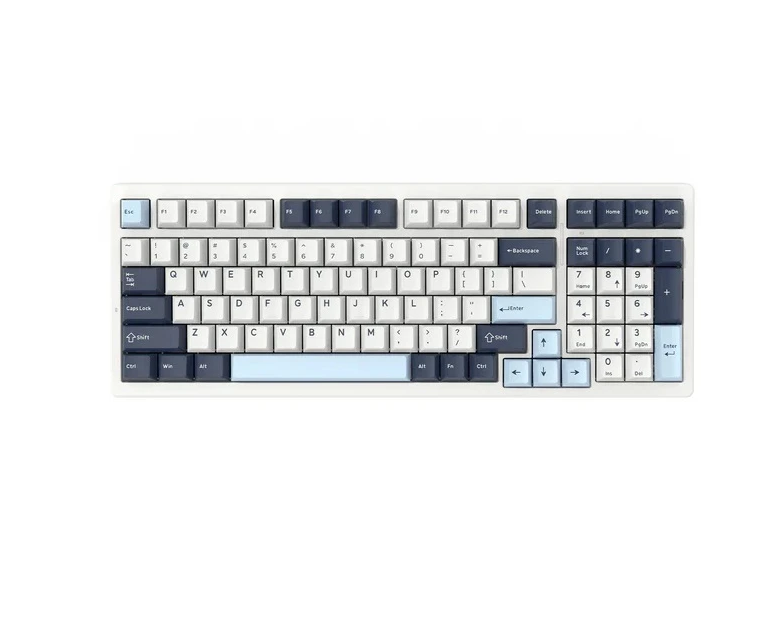 Клавиатура беспроводная ATK S99 Anya white blue