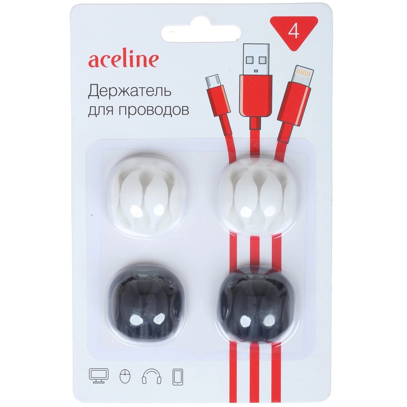 Держатель для проводов Aceline 4/3