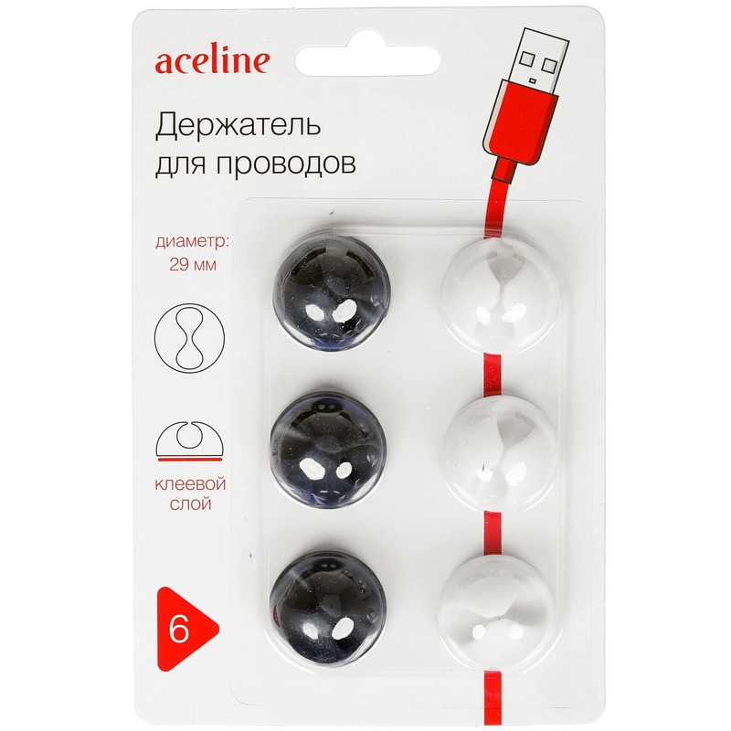 Держатель для проводов Aceline 6/1