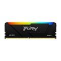 Оперативная память Kingston Fury Beast Black RGB CL16 16GB DIMM DDR4 3200 Mhz