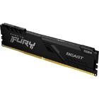Оперативная память Kingston Fury Beast Black CL16 2x8GB DIMM DDR4 3200 Mhz