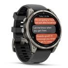 Смарт-часы Garmin Fenix 8 Pro 47mm Amoled Sapphire Titanium with Graphite Black Silicone Band
