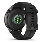Смарт-часы Garmin Venu 4 45mm Slate with Black Silicone Band