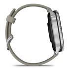 Смарт-часы Garmin Venu 4 45mm Silver with Silver Gray Silicone Band