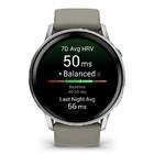 Смарт-часы Garmin Venu 4 45mm Silver with Silver Gray Silicone Band