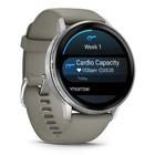 Смарт-часы Garmin Venu 4 45mm Silver with Silver Gray Silicone Band
