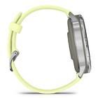 Смарт-часы Garmin Venu 4 45mm Silver with Citron Silicone Band