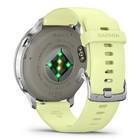 Смарт-часы Garmin Venu 4 45mm Silver with Citron Silicone Band