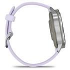 Смарт-часы Garmin Venu 4 41mm Silver with Periwinkle Silicone Band