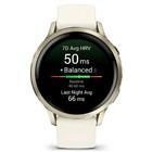 Смарт-часы Garmin Venu 4 41mm Lunar Gold with Bone Silicone Band