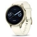 Смарт-часы Garmin Venu 4 41mm Lunar Gold with Bone Silicone Band