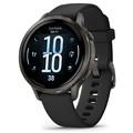 Смарт-часы Garmin Venu 4 41mm Slate with Black Silicone Band