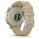 Смарт-часы Garmin Venu 4 41mm Lunar Gold with Bone Silicone Band and Light Sand Leather Band