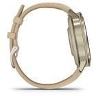 Смарт-часы Garmin Venu 4 41mm Lunar Gold with Bone Silicone Band and Light Sand Leather Band