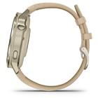 Смарт-часы Garmin Venu 4 41mm Lunar Gold with Bone Silicone Band and Light Sand Leather Band