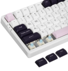 Клавиатура беспроводная ATK V98 PRO V2 black currant Kailh blueberry ice cream