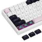 Клавиатура беспроводная ATK V98 PRO V2 black currant Kailh vaporwave