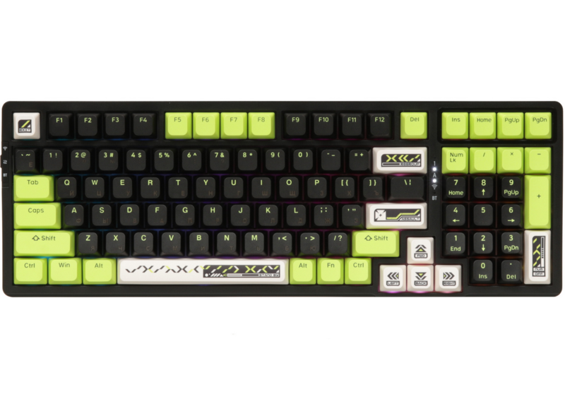 Клавиатура беспроводная ATK V98 PRO V2 limited nubani